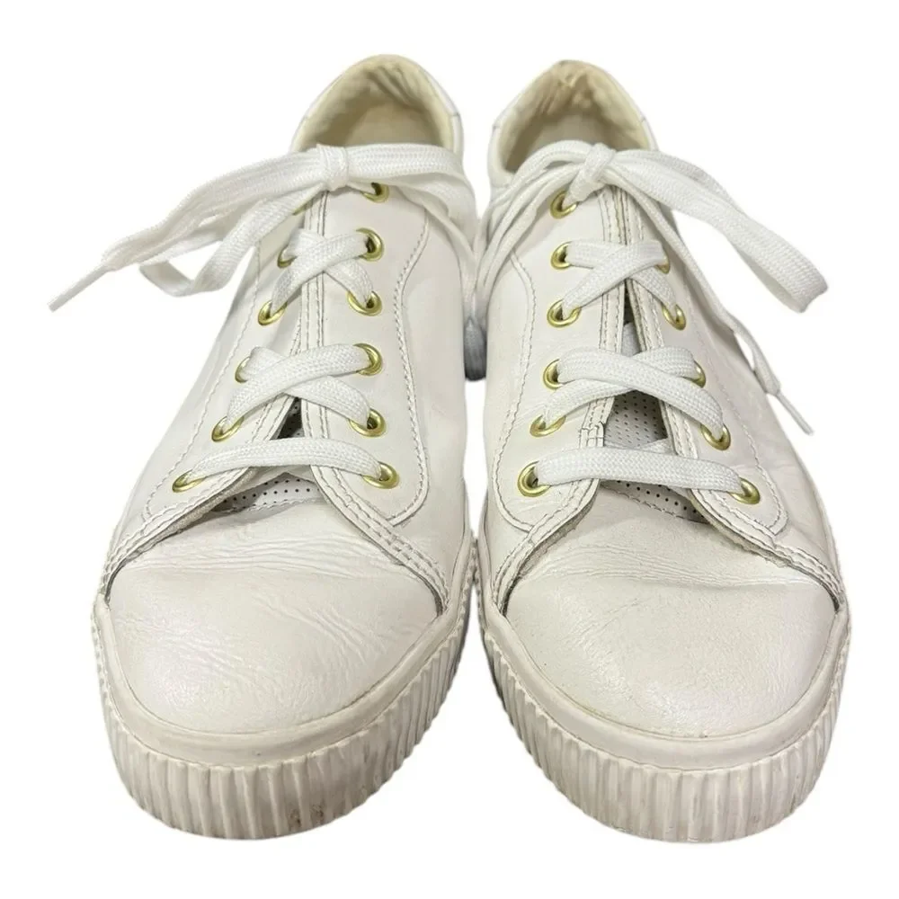 Keds Crew Kick White Leather Chunky WH64602 Women's Sneakers 10